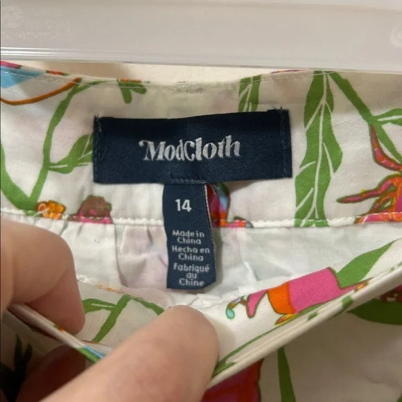 ModCloth party animals skirt nwt - Picture 6 of 6